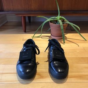 Acne Studios Adriana Low-Top Black Sneakers